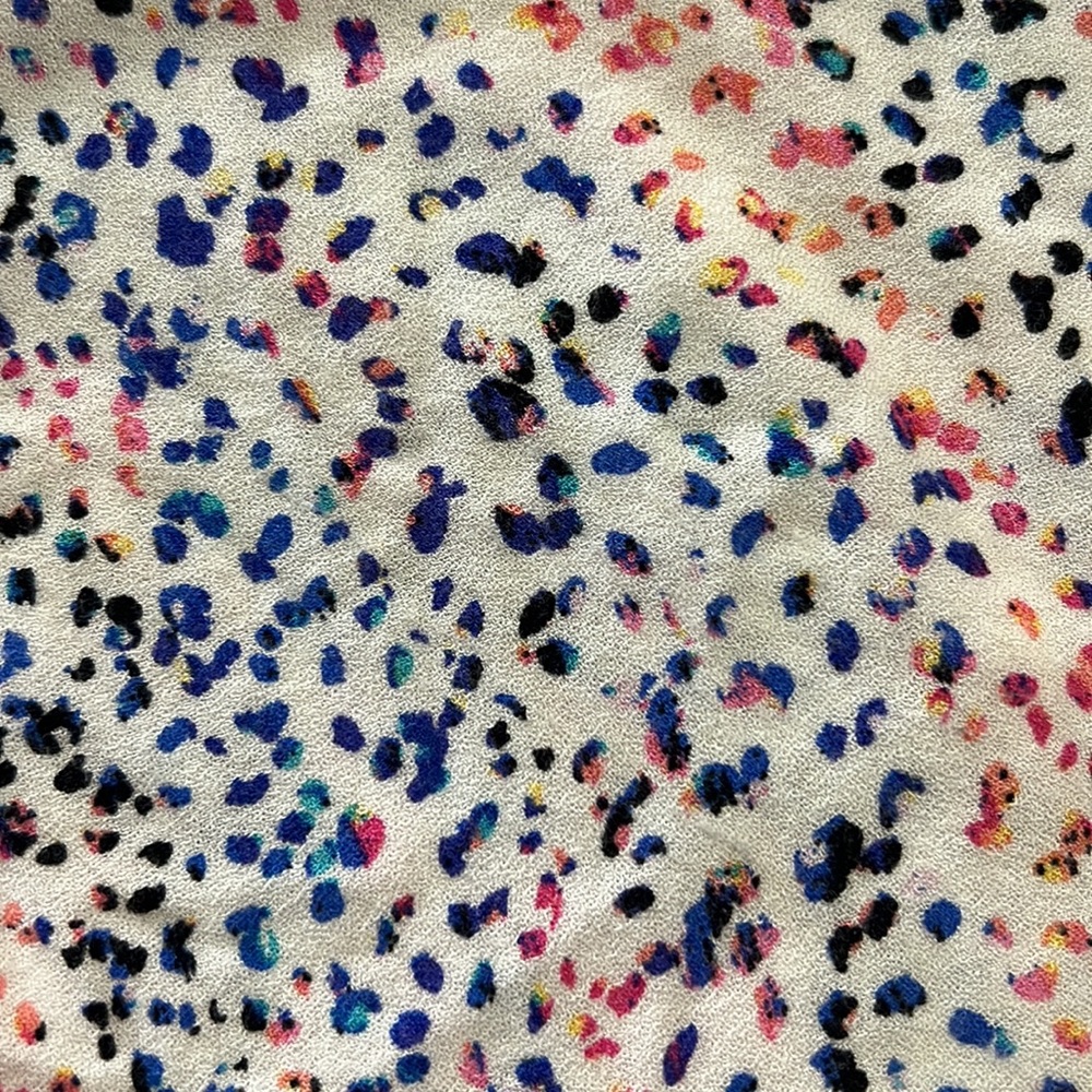 Fun 80’s inspired party top with billowy sleeves